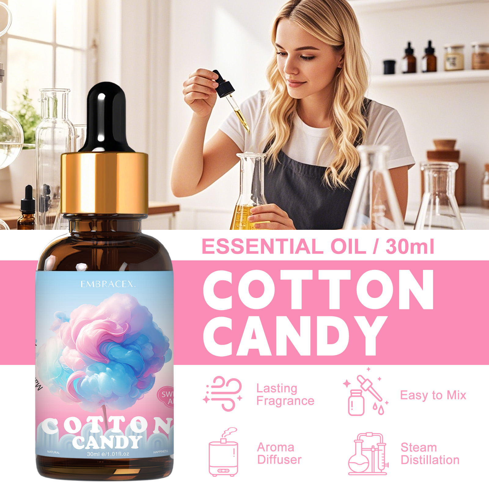 Óleos Essenciais de Algodão Do - Candle Fragrance Supplies avaliação e preço