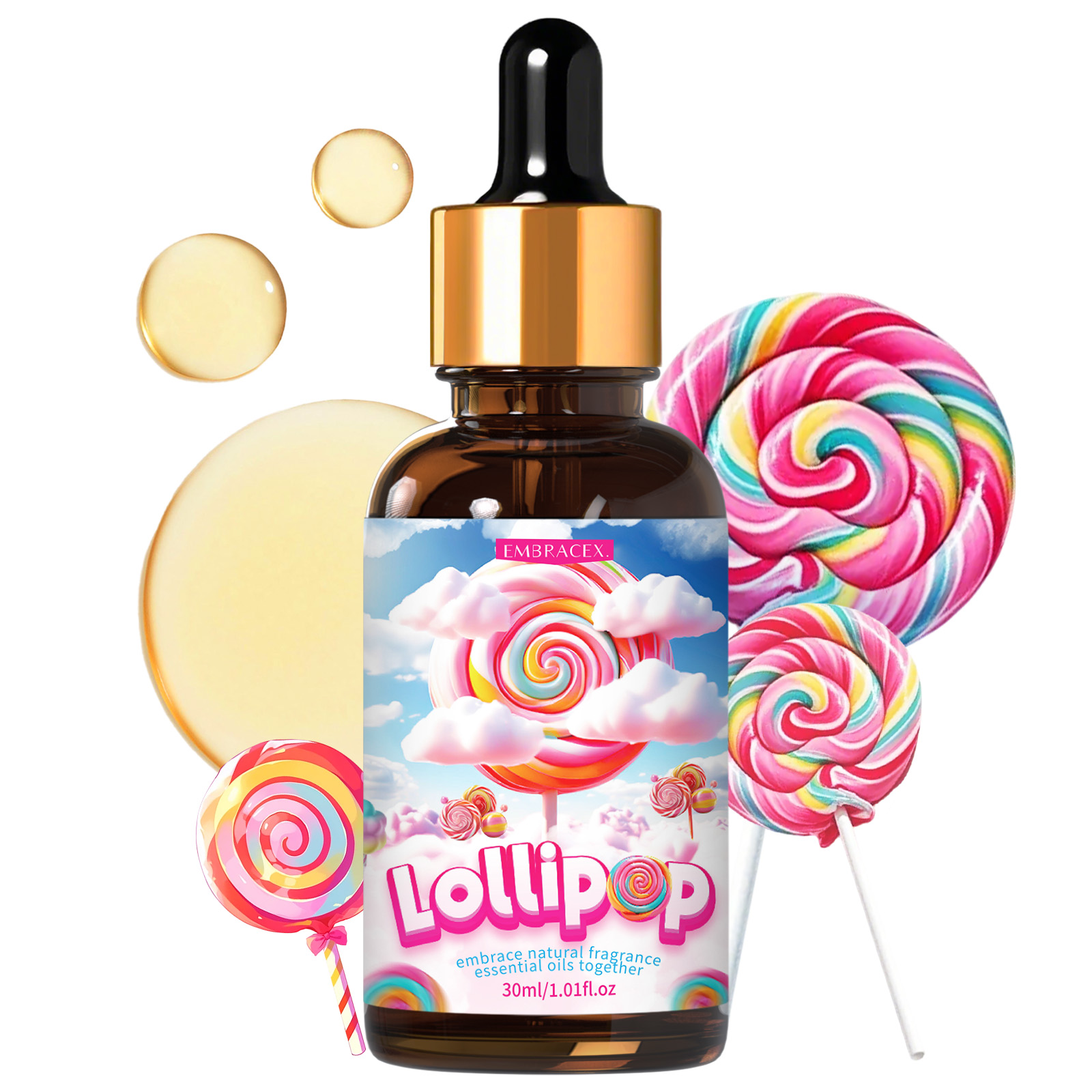 Óleos Essenciais Lollipop de 3 - Candle Fragrance Supplies avaliação e preço